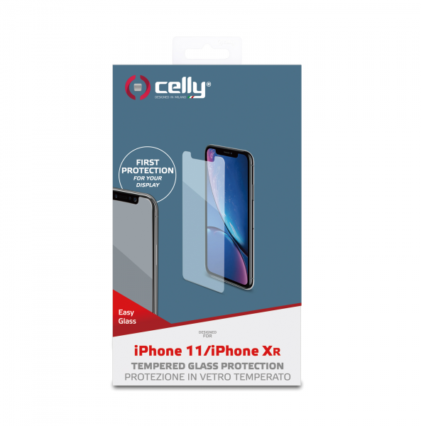 CELLY Zaštitno staklo EASY  za iPhone XR/11 slika 4