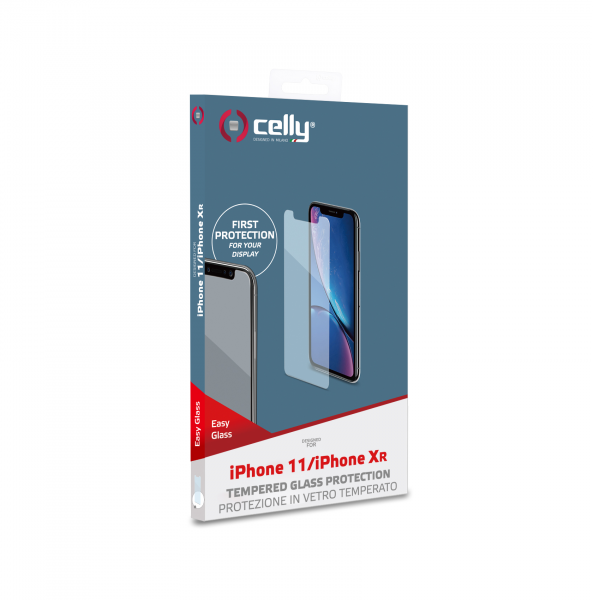 CELLY Zaštitno staklo EASY  za iPhone XR/11 slika 3