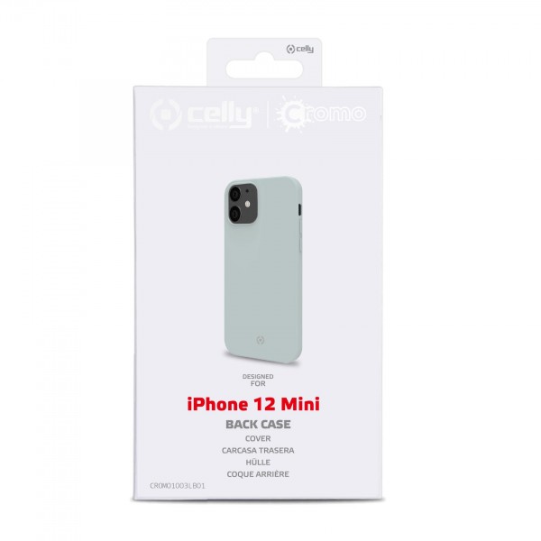 CELLY Futrola CROMO za iPhone 12 MINI u PLAVOJ boji slika 4