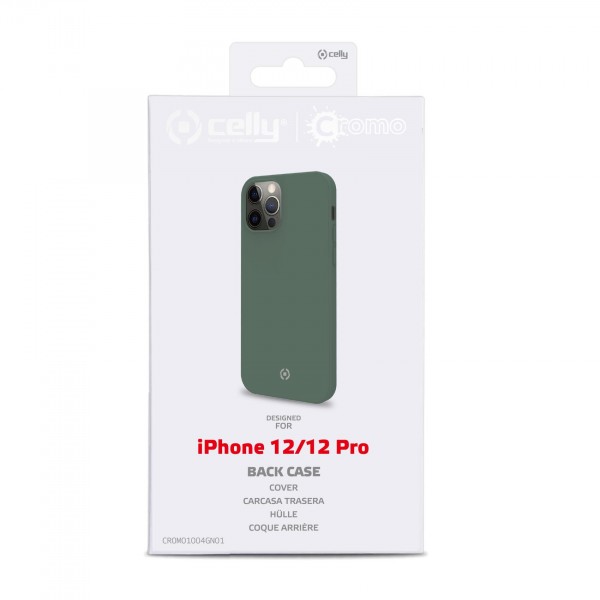 CELLY Futrola CROMO za iPhone 12/12 PRO u ZELENOJ boji slika 3