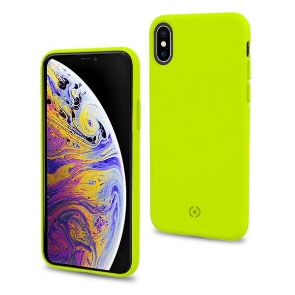 CELLY TPU futrola SHOCK za iPhone XS MAX u ŽUTOJ boji slika 3