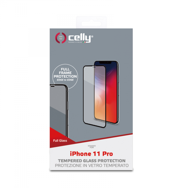 CELLY Zaštitno staklo FULLGLASS za iPhone 11 PRO slika 4