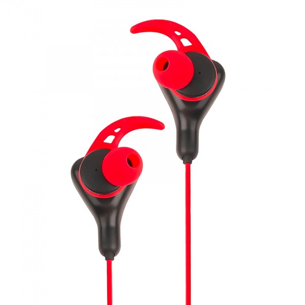 CELLY CYBERWIRED žičane bubice slušalice u CRNO/CRVENOJ boji slika 3