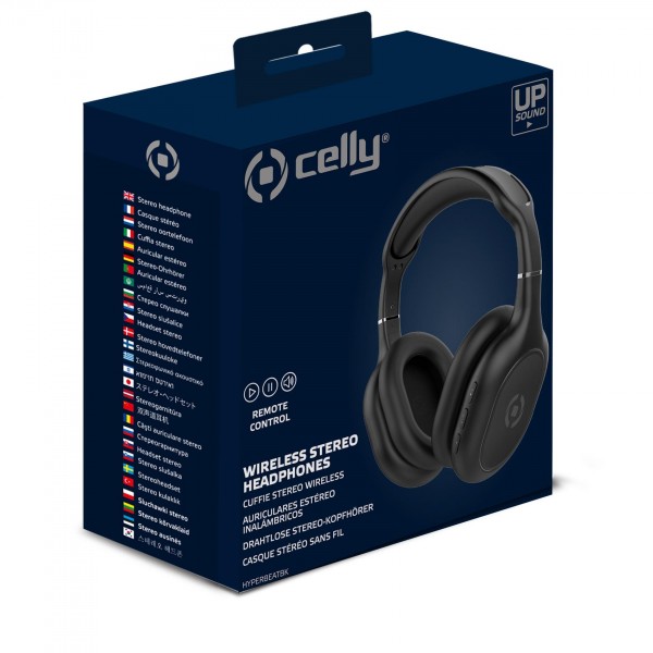 CELLY HYPERBEAT bluetooth slušalice u CRNOJ boji slika 3