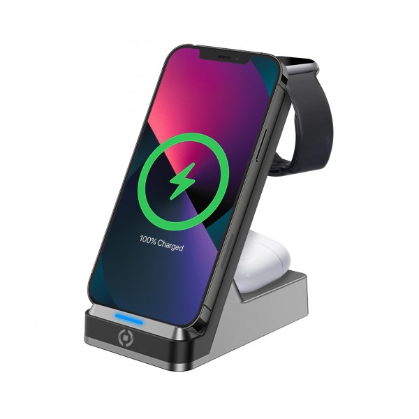 CELLY Wireless fast charger 3in1 slika 1