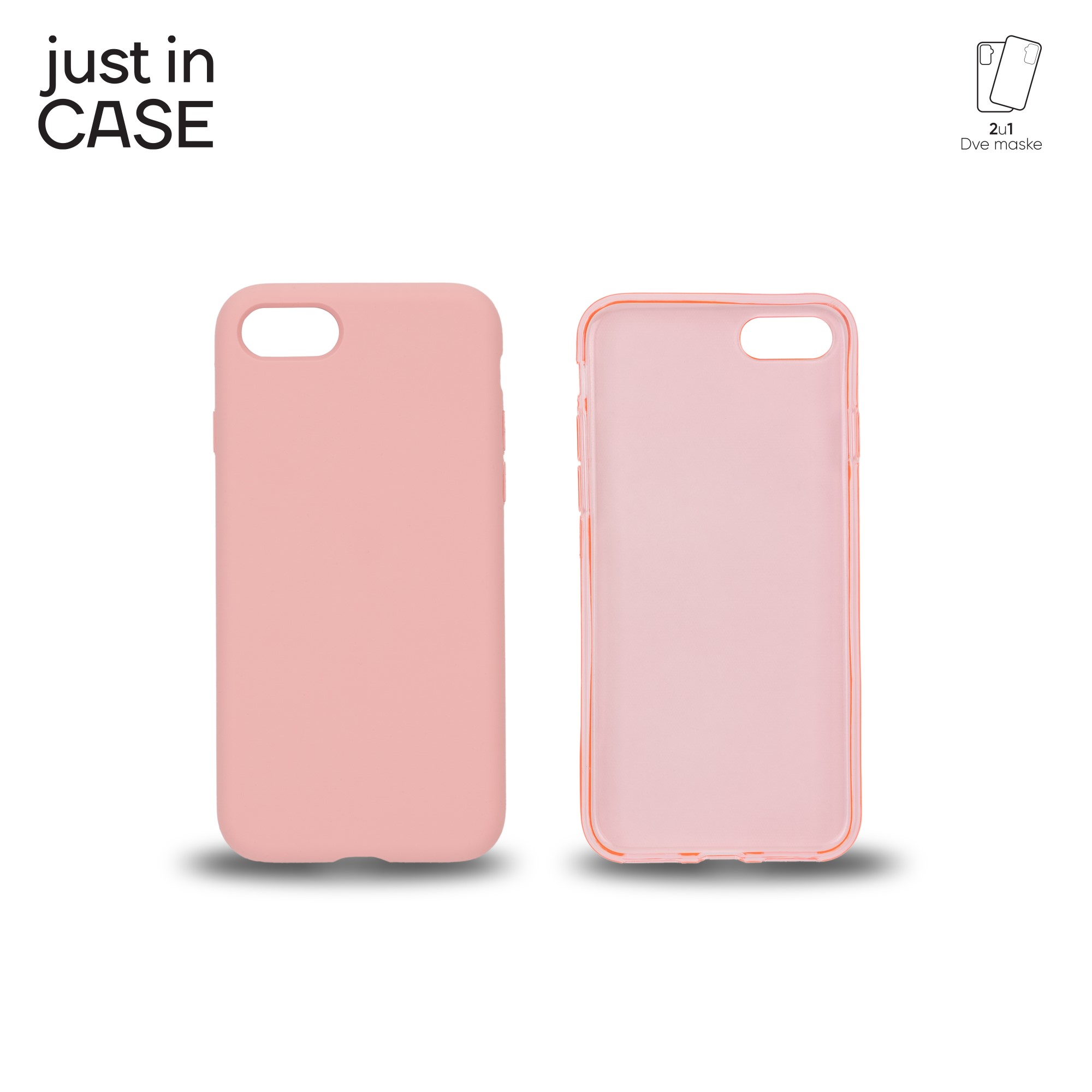2u1 Extra case MIX paket PINK za SE2