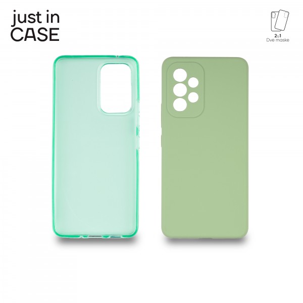 2u1 Extra case MIX paket ZELENI za Samsung A53 5G slika 4