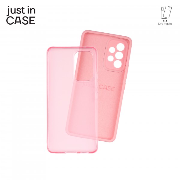 2u1 Extra case MIX paket PINK za Samsung A53 5G slika 4