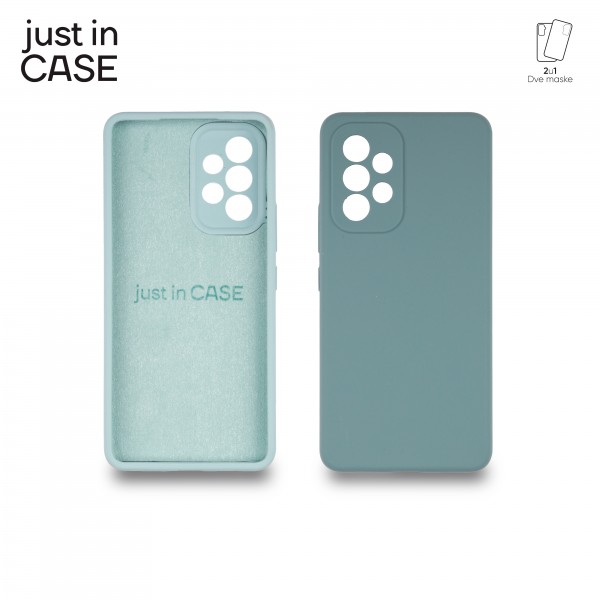 2u1 Extra case MIX PLUS paket ZELENI za Samsung A53 5G slika 4