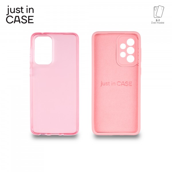 2u1 Extra case MIX paket PINK za Samsung A33 5G slika 1