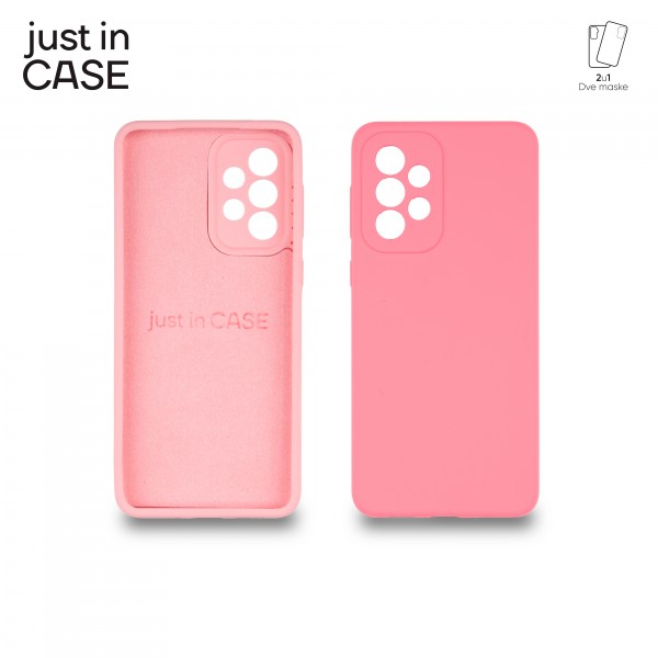 2u1 Extra case MIX PLUS paket PINK za Samsung A33 5G slika 4