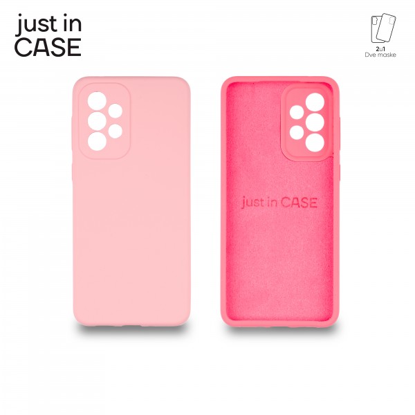 2u1 Extra case MIX PLUS paket PINK za Samsung A33 5G slika 1