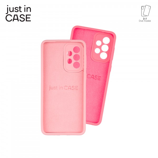 2u1 Extra case MIX PLUS paket PINK za Samsung A33 5G slika 3