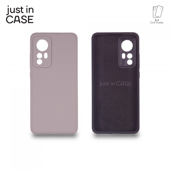 2u1 Extra case MIX PLUS paket CRNI za Xiaomi 12 slika 1