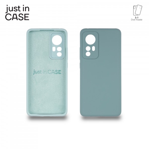 2u1 Extra case MIX PLUS paket ZELENI za Xiaomi 12 slika 4