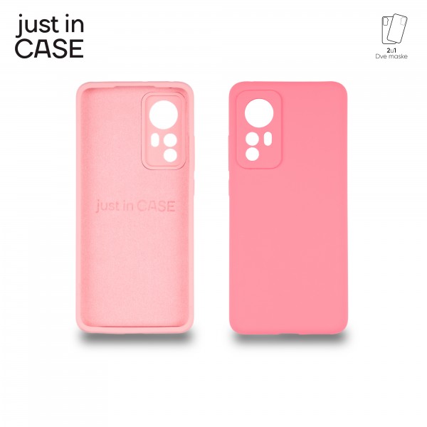 2u1 Extra case MIX PLUS paket PINK za Xiaomi 12 slika 3