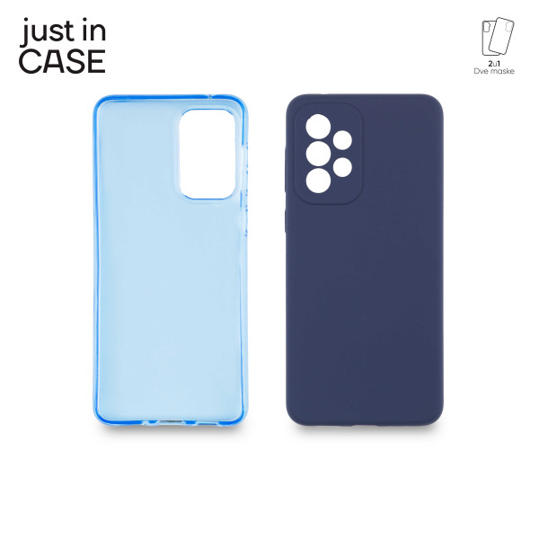 2u1 Extra case MIX paket PLAVI za Samsung A33 5G slika 4