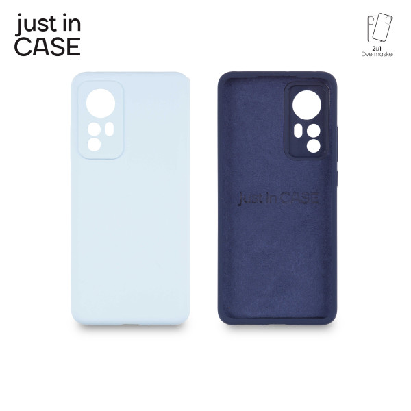 2u1 Extra case MIX PLUS paket PLAVI za Xiaomi 12 slika 1