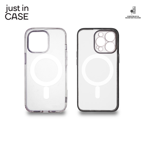 2u1 Extra case MAG MIX paket CRNI za iPhone 13 Pro slika 4