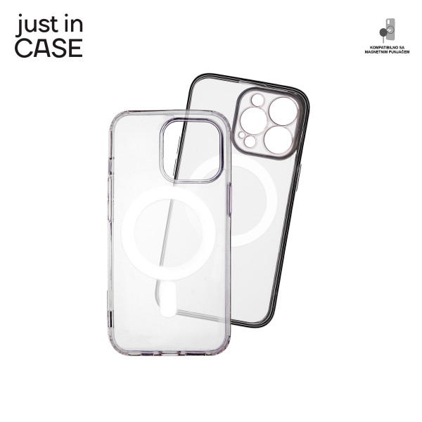 2u1 Extra case MAG MIX paket CRNI za iPhone 13 Pro slika 3