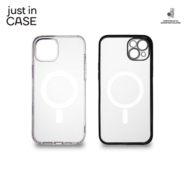 2u1 Extra case MAG MIX paket CRNI za iPhone 14 Plus slika 3