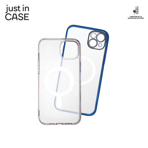 2u1 Extra case MAG MIX paket PLAVI za iPhone 14 Plus slika 4