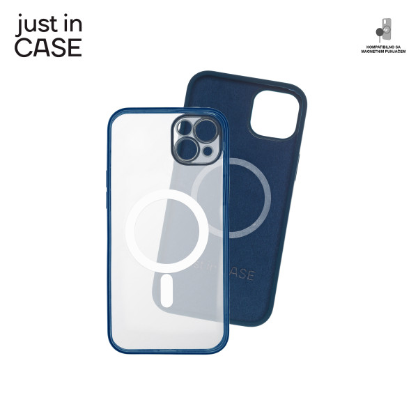 2u1 Extra case MAG MIX PLUS paket PLAVI za iPhone 14 Plus slika 3