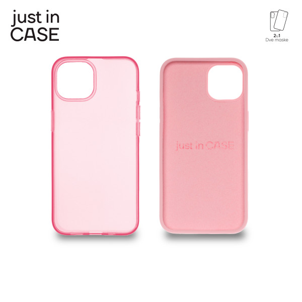 2u1 Extra case MIX paket PINK za iPhone 13 slika 3