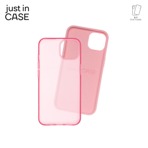 2u1 Extra case MIX paket PINK za iPhone 13 slika 4