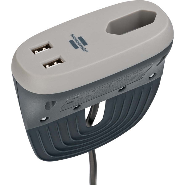 Brennenstuhl produžni kabl za kauč sa USB funkcijom punjenja slika 1